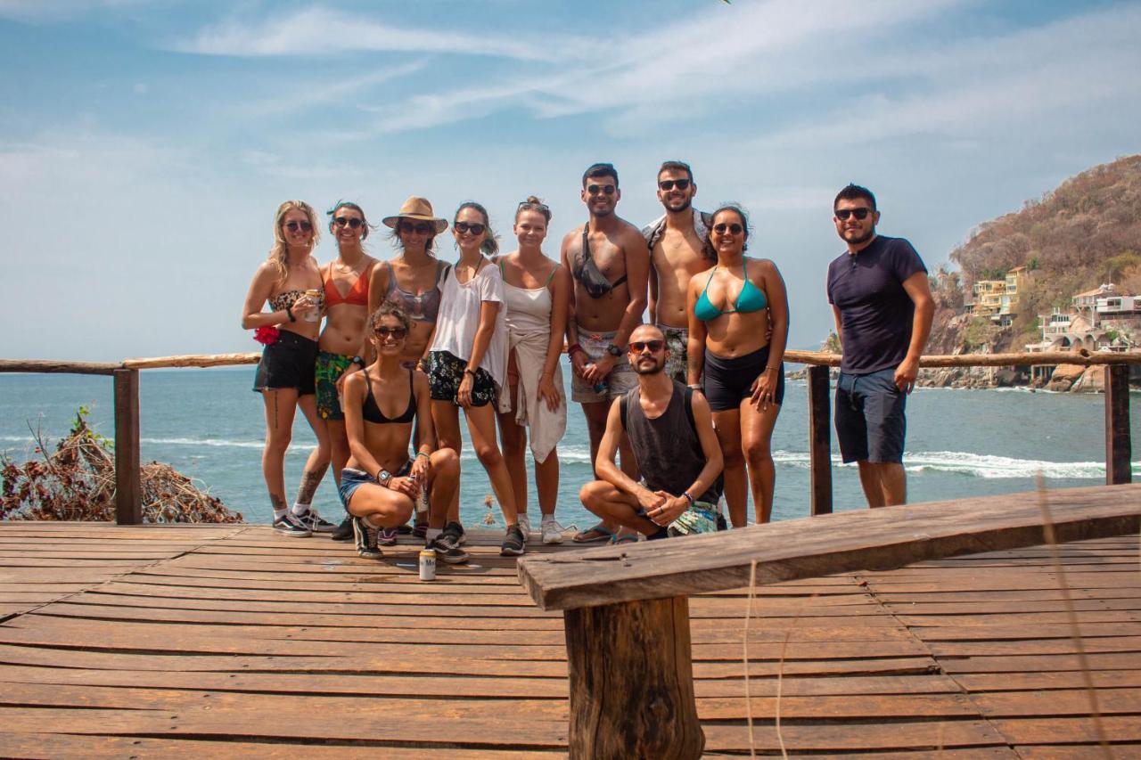 Chanclas Hostel Vallarta Пуэрто-Вальярта Экстерьер фото